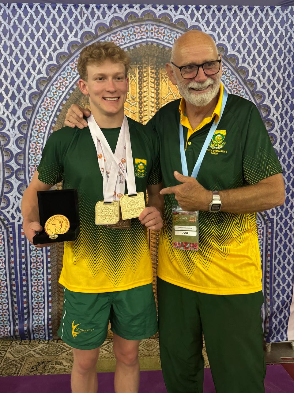 LukeAllan with medals pic